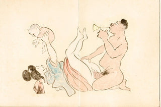 album shunga (érotique) leporello