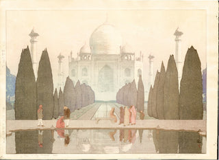 Morgennebel im Taj Mahal