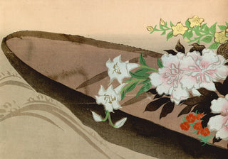 Boot en bloemen