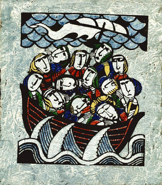 Boat In a storm