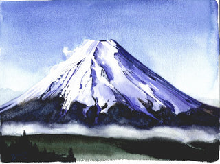 Poranek, Góra Fuji