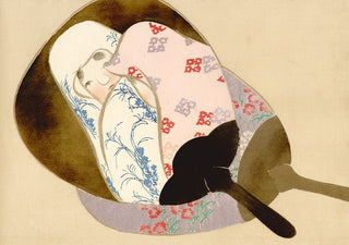 Zwei Uchiwa (Fächer)