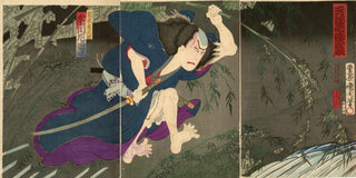 Ichikawa Sadanji I in een dynamische rol