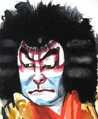 Ichimura Uzaemon als Benkei in Benkei Jōshi