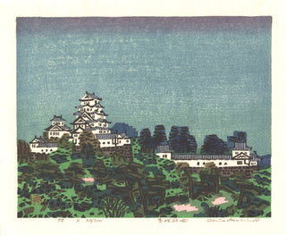 Kasteel Himeji in de lente