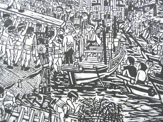 Obrázek festivalu lodí v Banshinu