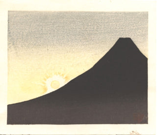 Le mont Fuji sous le soleil matinal