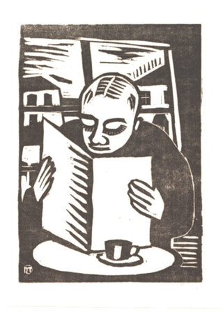 Reading man