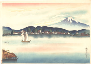 Le mont Fuji vu d'Izumo