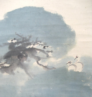 Twee reigers
