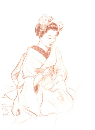 Maiko, ô-kyaku-samma, Kioto 2007