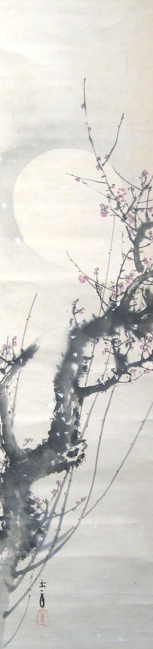 Blossom, moon and snowflakes