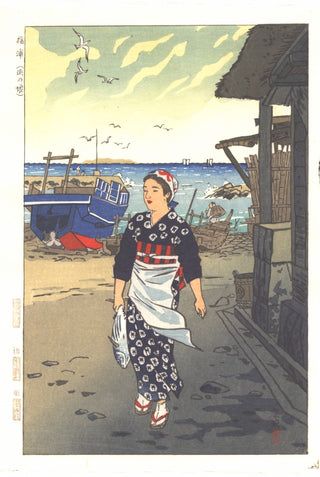 Chicas en la orilla, Fukuura