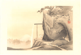 Höhle und Wasserspeier