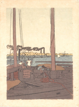 Vue sur le port