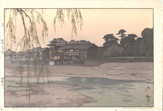 Řeka Kamogawa v Kjótu
