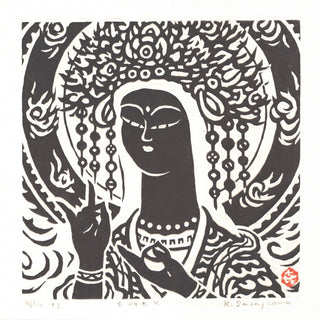 Buddhistická bohyně Lakšmí