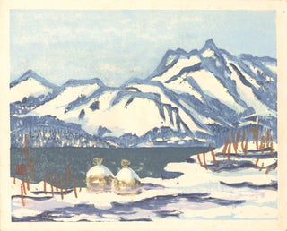 Hiver du lac Aoki B