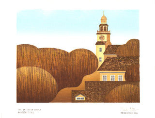 Die Unitarian Church Nantucket (Orange)