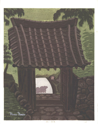 Gate to Kokedera Temple