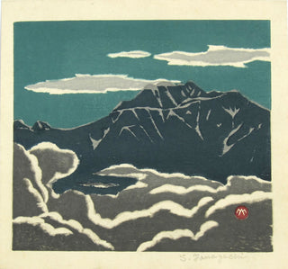 Mt. Komagatake in Kiso above the clouds
