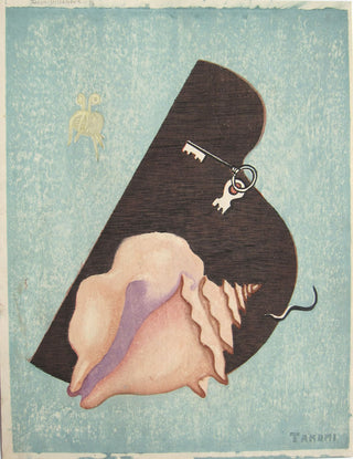 Composition With seashell