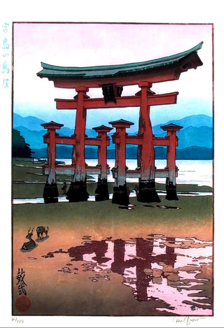 Das Torii-Tor in Miyajima