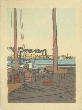 Vue sur le port