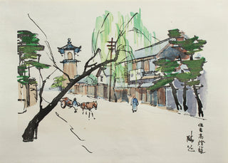 Naniwa: High lantern of Sumiyoshi