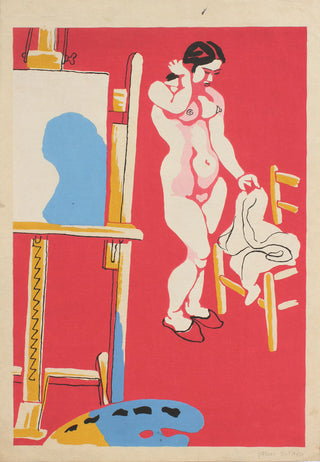 Artist and model