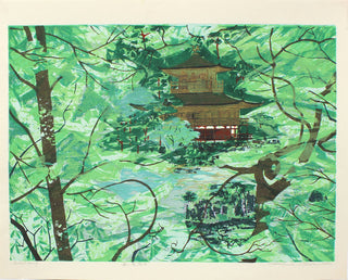 The Golden Pavilion in Spring