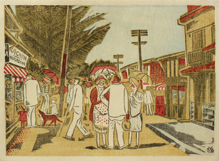 Oud Karuisawa in de zomer