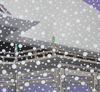 Kiyomizudera dans la neige