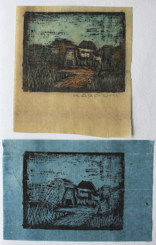 Landschaft mit Tränke