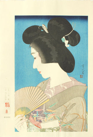 Geisha in summer style