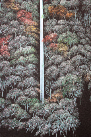 Cascade en automne