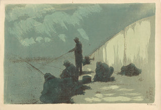 Haven (maanverlichte nacht)