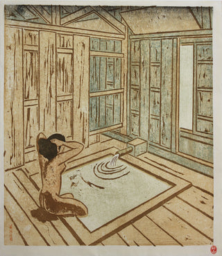 Nu dans un spa