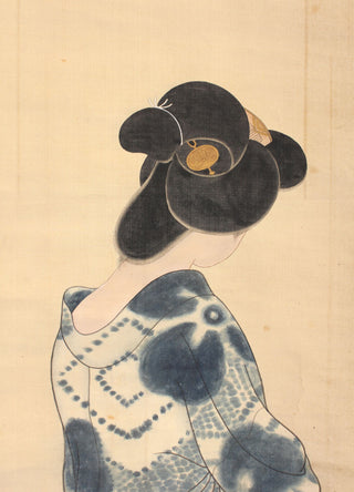 Yukata no onna - Vrouw in zomerkimono