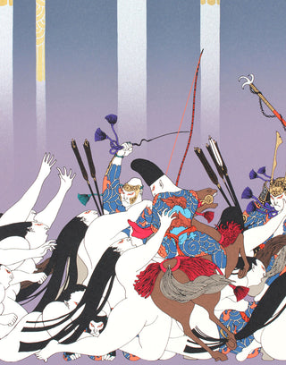 Heike Family  leaves the Capital