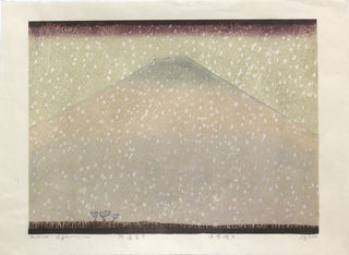 Light snow falling
