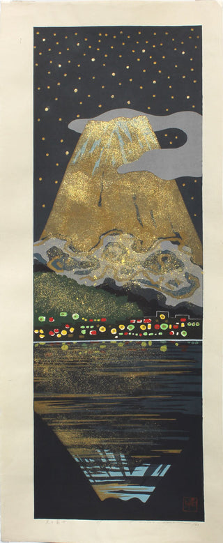 Glitzernder Fuji