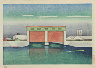 Floodgate on a summer's day