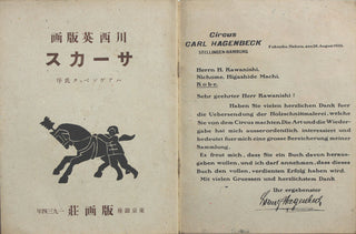 Holzschnittbuch Zirkus