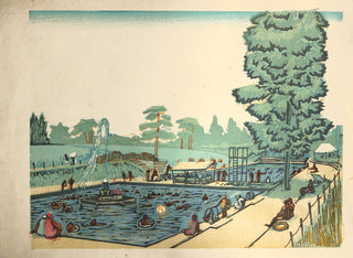 Twelve views of Great Tokyo: August - Summer in Toshimaen (Itabashi)