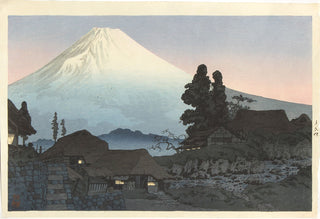 Mt.Fuji seen from Mizukubo