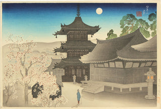 Spring night in Kiyomizu(dera)