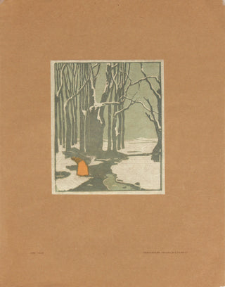 Woman Gathering wood