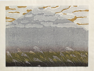 Herbstwind in den Ausläufern der Berge
