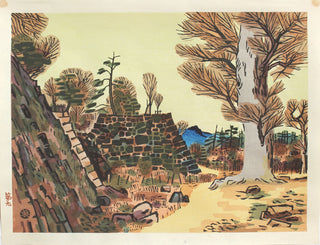 Late autumn - Komoro Castle